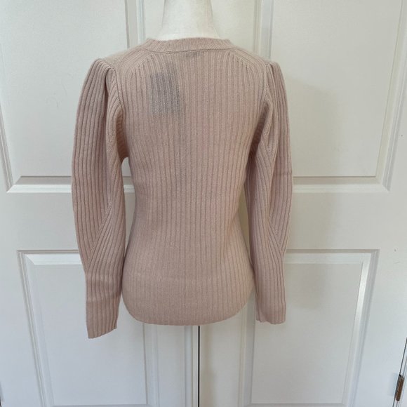 Cashmere Puff Shoulder Sweater from ElieTahari - Picture 3 of 6
